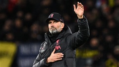 Klopp chia tay Liverpool sau mùa 2023/24