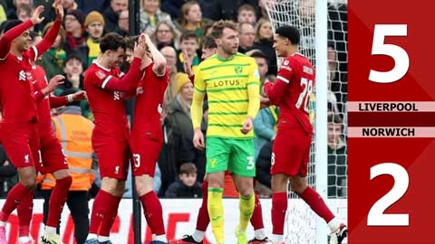 VIDEO bàn thắng Liverpool vs Norwich: 5-2 (Vòng 4 FA Cup 2023/24)