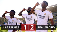Kết quả Las Palmas 1-2 Real Madrid: Kền kền trắng chiếm ngôi đầu
