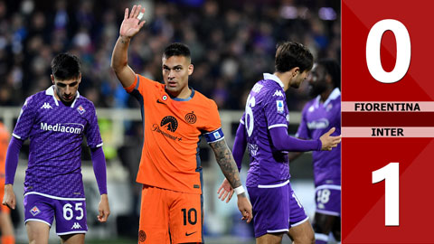 VIDEO bàn thắng Fiorentina vs Inter: 0-1 (Vòng 22 Serie A 2023/24)