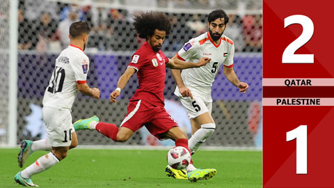 VIDEO bàn thắng Qatar vs Palestine: 2-1 (Vòng 1/8 Asian Cup 2023)