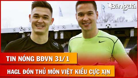 Tin nóng BĐVN 31/1: 'Bom tấn' chuyển nhượng giữa mùa V.League kích hoạt, Patrik Lê Giang đến HAGL