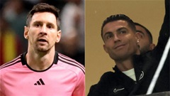 Messi bị đau vẫn phải vào sân chịu sỉ nhục, Ronaldo cười vui trên khán đài