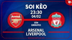 Soi kèo hot 4/2: Xỉu góc trận Arsenal vs Liverpool, xỉu trận Inter vs Juventus