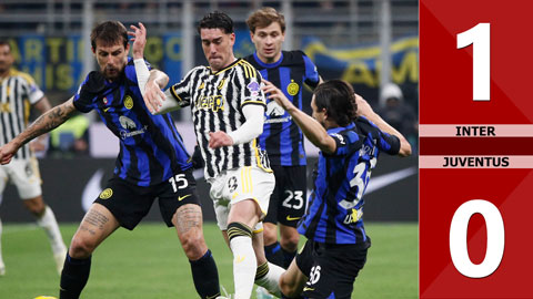 VIDEO bàn thắng Inter vs Juventus: 1-0 (Vòng 23 Serie A 2023/24)