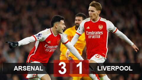 Kết quả Arsenal 3-1 Liverpool: Tội đồ Alisson