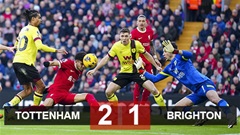 Kết quả Tottenham 2-1 Brighton: Trở lại Top 4