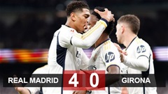 Kết quả Real 4-0 Girona: Real tạo cách biệt 5 điểm với Girona