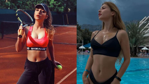 Ngất ngay với sắc đẹp của cựu mỹ nhân tennis, thành người mẫu có dáng đẹp hoàn hảo