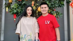 Tạm biệt Tết với set đồ nửa tỷ nhưng vợ Quang Hải lại tiếc một chiếc áo 20 triệu đồng