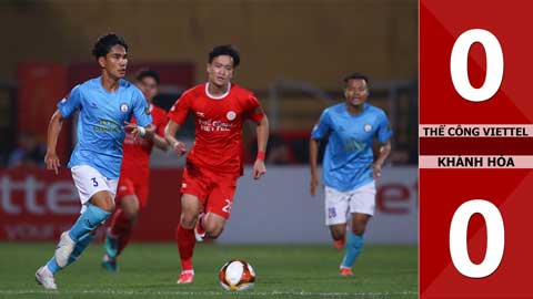 VIDEO bàn thắng Thể Công Viettel vs Khánh Hòa: 0-0 (Vòng 9 V.League 2023/24)