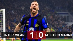 Kết quả Inter Milan 1-0 Atletico: Arnautovic đoái công chuộc tội
