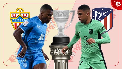 Nhận định bóng đá Almeria vs Atletico, 03h00 ngày 25/2: Tiếp tục lún sâu