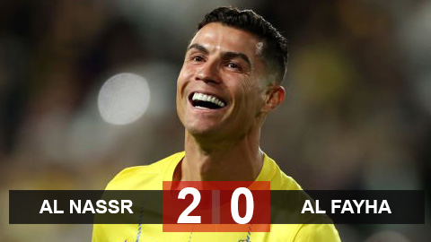 Kết quả Al Nassr 2-0 (chung cuộc 3-0) Al Fayha: Al Nassr vào tứ kết AFC Champions League
