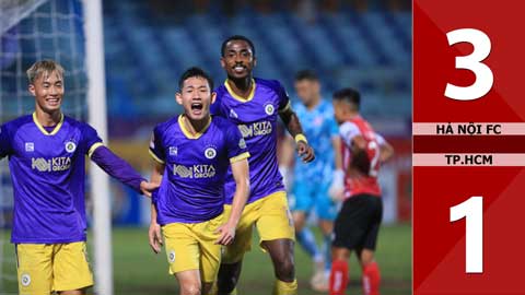 VIDEO bàn thắng Hà Nội FC vs TP.HCM: 3-1 (Vòng 10 V.League 2023/24)