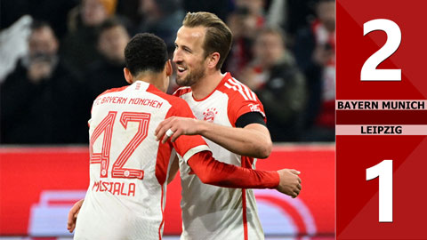 VIDEO bàn thắng Bayern Munich vs Leipzig: 2-1 (Vòng 23 Bundesliga 2023/24)