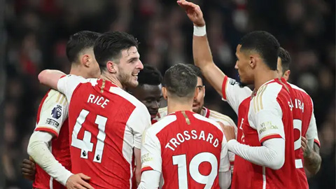 Arsenal lập hàng loạt cột mốc ấn tượng sau trận thắng Newcastle