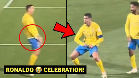Bức xúc với hành động phản cảm của Ronaldo sau khi ghi bàn