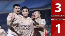 VIDEO bàn thắng Công an Hà Nội vs Thanh Hóa: 3-1
