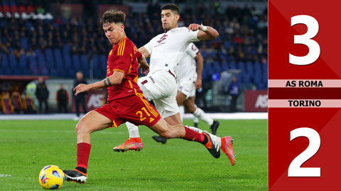 VIDEO bàn thắng AS Roma vs Torino: 3-2 (Vòng 26 Serie A 2023/24)