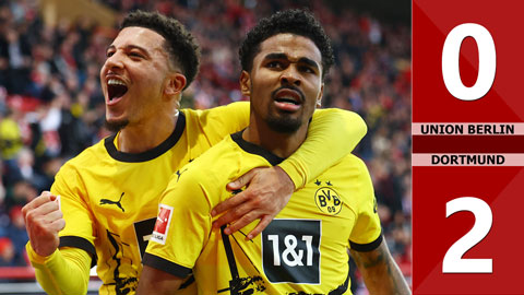 VIDEO bàn thắng Union Berlin vs Dortmund: 0-2 (Vòng 24 Bundesliga 2023/24)