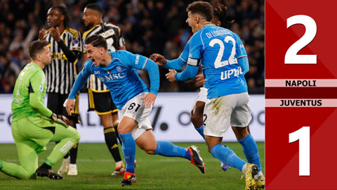 VIDEO bàn thắng Napoli vs Juventus: 2-1 (Vòng 27 Serie A 2023/24)