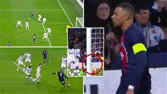 Mbappe ghi bàn đúng nghĩa 'xé lưới' đối thủ