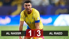 Kết quả Al Nassr 1-3 Al Raed: Ngày buồn của Ronaldo