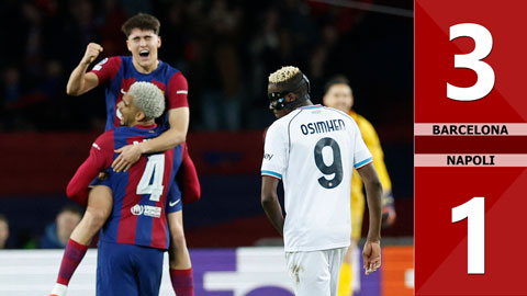 VIDEO bàn thắng Barcelona vs Napoli: 3-1 (Lượt về vòng 1/8 Champions League 2023/24)