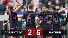 Kết quả Darmstadt 2-5 Bayern: Kane và Musiala 'lên đồng', Hùm xám ngược dòng ấn tượng