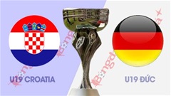 Nhận định bóng đá U19 Croatia vs U19 Đức, 21h30 ngày 20/3