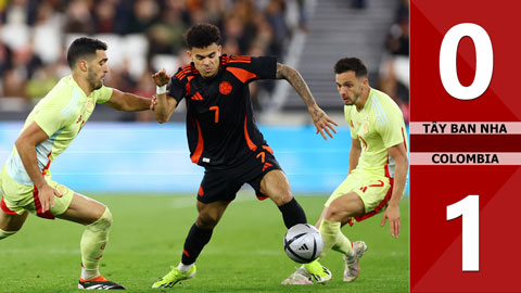 VIDEO bàn thắng Tây Ban Nha vs Colombia: 0-1 (Giao hữu quốc tế 2024)