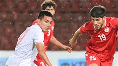 Tường thuật U23 Tajikistan 0-0 U23 Việt Nam