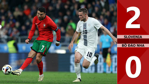 VIDEO bàn thắng Slovenia vs Bồ Đào Nha: 2-0 (Giao hữu quốc tế 2024)