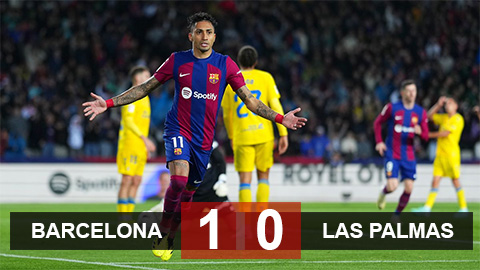 Kết quả Barca 1-0 Las Palmas: 3 điểm quan trọng