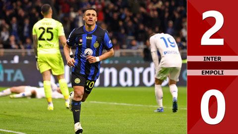 VIDEO bàn thắng Inter vs Empoli: 2-0 (Vòng 30 Serie A 2023/24)