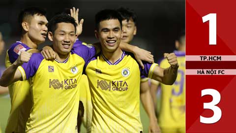 VIDEO bàn thắng TP.HCM vs Hà Nội FC: 1-3 (Vòng 15 V.League 2023/24)