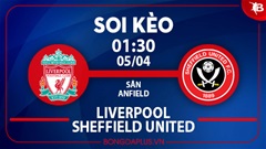 Soi kèo hot hôm nay 4/4: Mưa gôn trận Liverpool vs Sheffield Utd; Khách thắng kèo châu Á trận Ajax vs Go Ahead Eagles