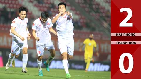 VIDEO bàn thắng Hải Phòng vs Thanh Hóa: 2-0 (Vòng 15 V.League 2023/24)