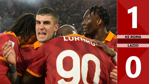 VIDEO bàn thắng AS Roma vs Lazio: 1-0 (Vòng 31 Serie A 2023/24)