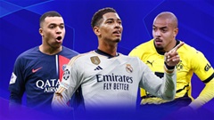 Bellingham, Mbappe & những cầu thủ giá trị nhất của 8 đội ở Tứ kết Champions League