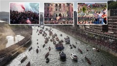 Sốc: Một triệu người ‘đi bão’ ở Bilbao