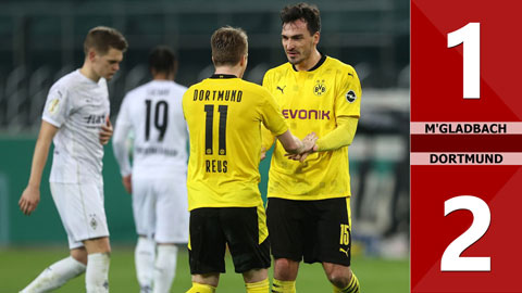 VIDEO bàn thắng M'gladbach vs Dortmund: 1-2 (Vòng 29 Bundesliga 2023/24)
