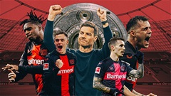 5 trận cầu then chốt giúp Leverkusen vô địch Bundesliga 2023/24