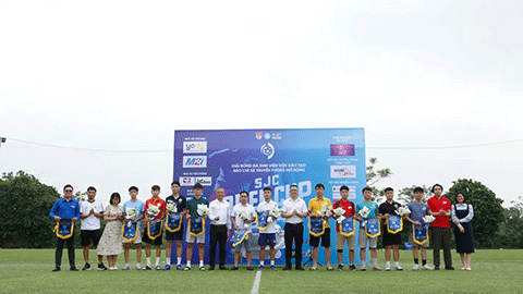 Sinh viên Viện Đào tạo Báo chí hào hứng bước vào SJC Open Cup 
