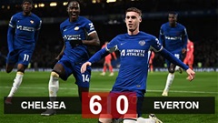 Kết quả Chelsea 6-0 Everton: Điểm 10 cho Palmer