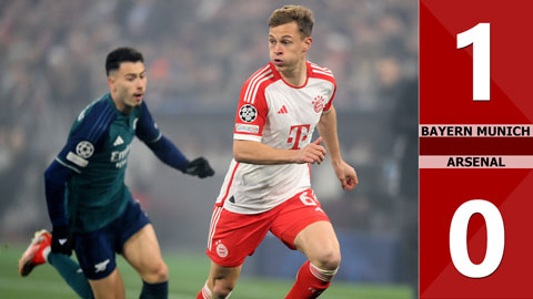 VIDEO bàn thắng Bayern Munich vs Arsenal: 1-0 (Lượt về tứ kết Champions League 2023/24)