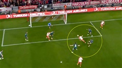 Bộ ba của Arsenal 'hóa tượng' ở bàn thua trước Bayern