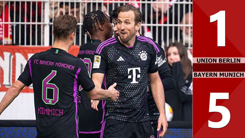 VIDEO bàn thắng Union Berlin vs Bayern Munich: 1-5 (Vòng 30 Bundesliga 2023/24)