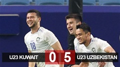 Kết quả U23 Uzbekistan 5-0 U23 Kuwait: Uzbekistan cùng Việt Nam vào tứ kết U23 châu Á 2024